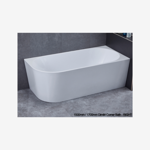 1500mm/1700mm Dimitri corner bath