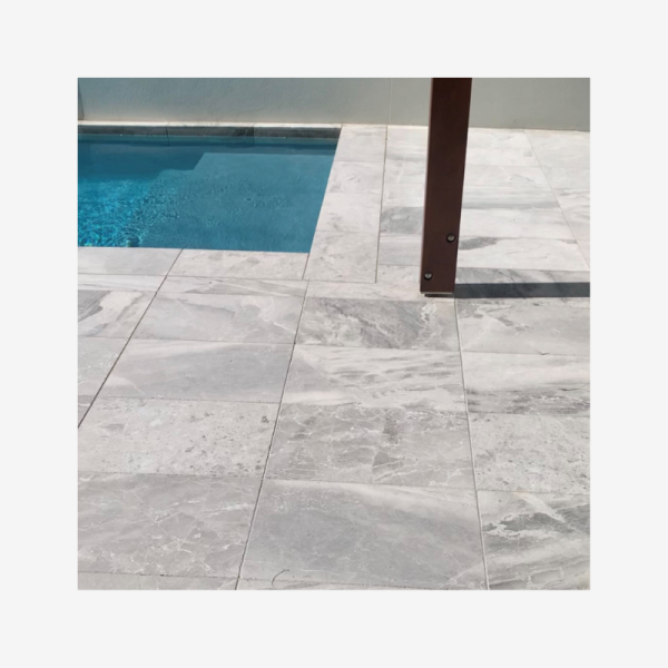 Atlantic Grey Sandblasted Antislip Marble